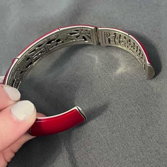 John Hardy Bamboo Enamel Bangle - Picture 3 of 4